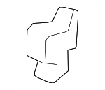 864232H000 - Body: Torsion Bar Holder for Hyundai Image