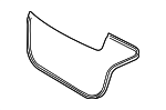873212H000 - Body: Weatherstrip for Hyundai Image