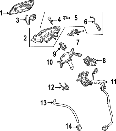 Quarter Panel & Components for 2023 Lexus NX450h+ #0
