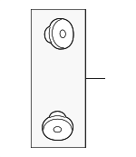 H260506K8 - Body: Bumper Cover Grommet for Mazda: 3, 6, 626, 929, MPV, MX-6, Protege, RX-8 Image