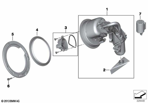 Delivery, Control Units, Fuel Pump for 2015 BMW-Motorrad R nineT #0