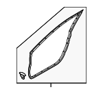 BDMT58760A - : Door Weather-Strip for Mazda: 3 Image