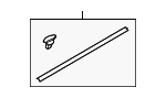 BDTS5876XA - Body: Door Seal for Mazda Image