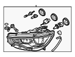 4G0941003P - : Headlamp Assembly for Audi: A6, A6 Quattro, S6 Image