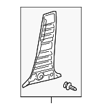 Lower Center Pillar Trim