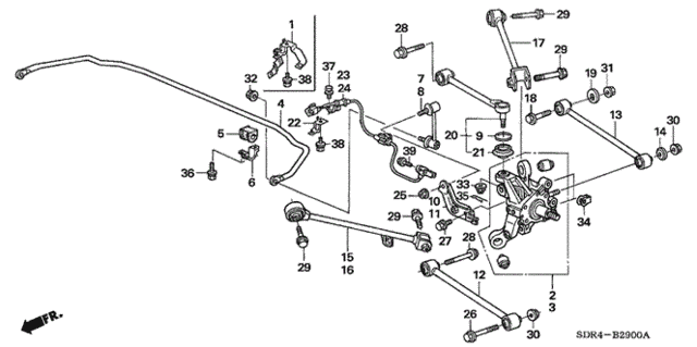 Rear Lower Arm for 2007 Honda Accord #0