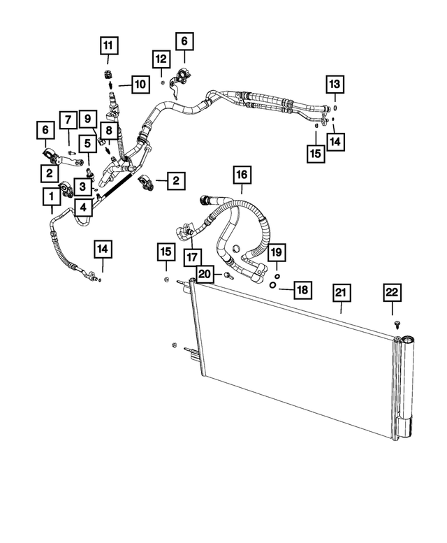 6106984AA - Air Conditioners and Heaters: Nut for Mopar Image image