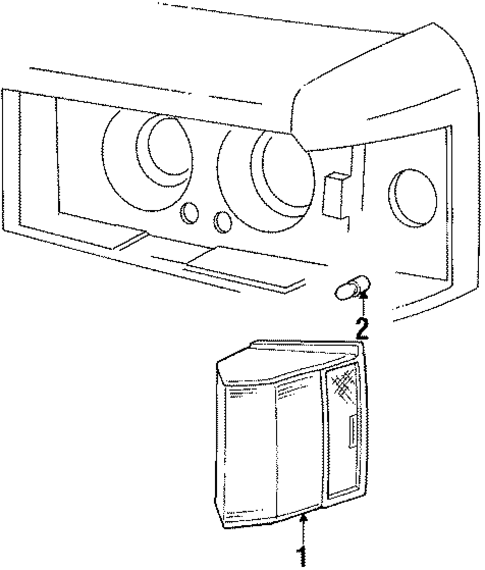 Park & Side Marker Lamps for 1984 Mercury Grand Marquis #0