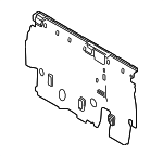 62939AK010 - Body: Outer Panel Silencer for Toyota: Tacoma Image