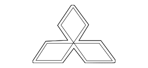MR511958 - Accessories: Emblem for Mitsubishi: Outlander Image