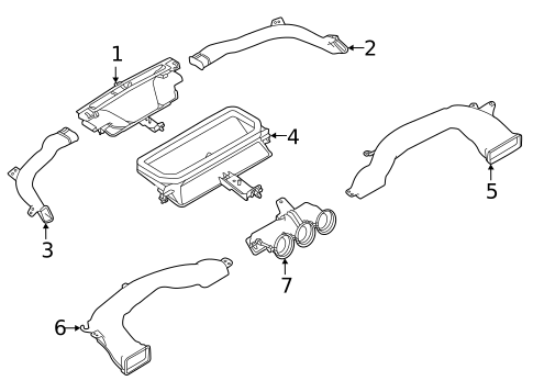 Ducts for 2023 Nissan Sentra #0