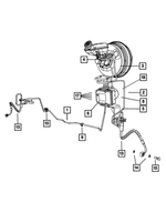 4721216AG - Brakes: Brake Tube for Mopar Image image