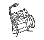 19352220 - : Passenger Side Front Seat Back Lumbar Support for Cadillac: CTS Image