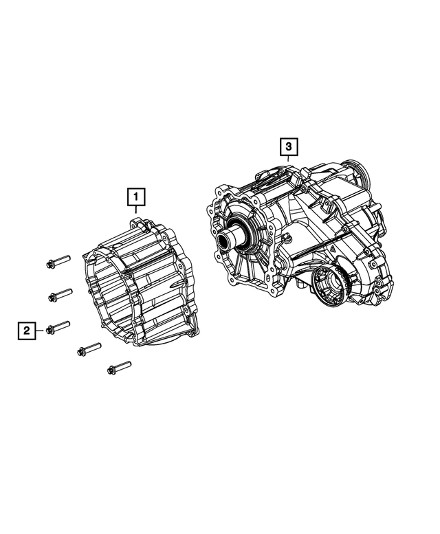 6104102AA - MP3023; 2 Speed Transfer Case: Hex Head Screw And Washer for Mopar Image image