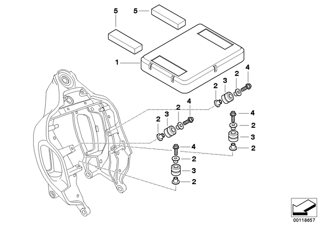 61132306379 - : Damper Rubber for BMW-Motorrad Image