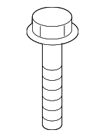 7119906123 - Body: Front Bracket Bolt for BMW Image