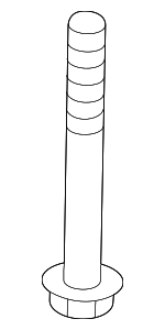 55447C1100 - Suspension: Suspension Cross-member Mount Bolt for Genesis: GV60 | Hyundai: Elantra, Elantra GT, Elantra N, Ioniq, Ioniq 5, Ioniq 6, Kona, Kona Electric, Kona N, Sonata, Tucson, Veloster, Veloster N Image