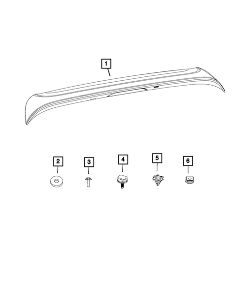 Moldings and Ornamentation for 2018 Chrysler Pacifica #1