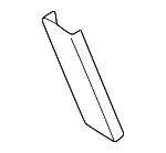 HNC6521AA - Body: Molding for Jaguar Image