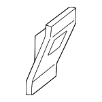 HNA6453AB - Body: Bumper Cover Guide Bracket for Jaguar Image