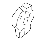 60821S84000ZZ - Body: Tie Down Hook for Acura Image