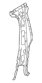 41219625511 - Body: Inner Center Pillar for BMW: 430i Gran Coupe, 430i xDrive Gran Coupe, i4, M440i Gran Coupe, M440i xDrive Gran Coupe Image