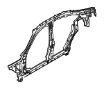 41219625520 - Body: Reinforced Panel for BMW: 430i Gran Coupe, 430i xDrive Gran Coupe, i4, M440i Gran Coupe, M440i xDrive Gran Coupe Image