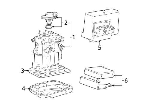 Control Modules for 2004 Buick Regal #0