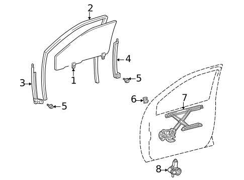 Front Door for 2004 Scion xA #0