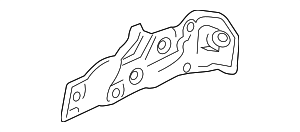 51757424921 - Exhaust: Heat Shield for BMW: X5, X6, X7 Image