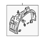 MN133265 - Body: Fender Liner for Chrysler: Sebring Image