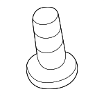 MS450174 - Body: Lower Molding Screw for Mopar Image