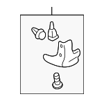 MR655073 - Body: Fender Molding for Chrysler: Sebring Image