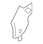 172576B2A00 - : Lower Resonator Rear Bracket for Honda: Accord Image