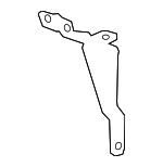 172566B2A00 - Engine: Lower Resonator Front Bracket for Honda: Accord Image