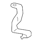 172596B2A00 - Engine: Upper Resonator Front Bracket for Honda: Accord Image