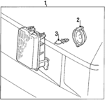 8121028010 - Electrical: Fog Lamp Assembly for Toyota Image