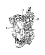 68322076AA - : Long Block Engine for Mopar Image