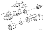 12411726039 - Engine Electrical System: Solenoid Switch for BMW Image