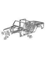 6507484AA - Electrical: Nut for Mopar Image
