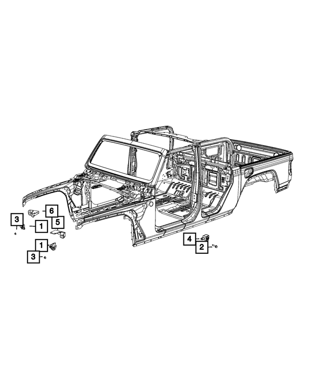« 6507484AA – Electrical : Ecrou pour Mopar Image »