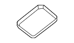 68206297AA - Body: Console Mat for Mopar Image