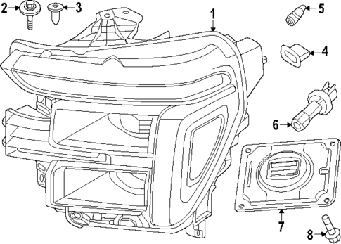 Bulbs - Chassis for 2024 Ford F-150 #0