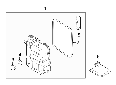 Automatic Transmission for 2011 Kia Optima #0