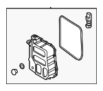 452803B011 - Engine: Access Cover for Kia: Cadenza, Optima, Sedona, Sorento, Sportage Image
