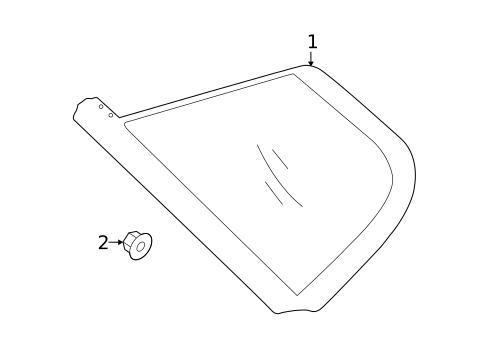 Glass & Hardware for 2020 Kia Optima #0