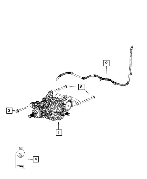 Rear Axle Assembly for 2019 Jeep Compass | OEM Parts Online