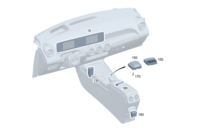 1779004719 - Electr. System: Control Unit for Mercedes-Benz Image image