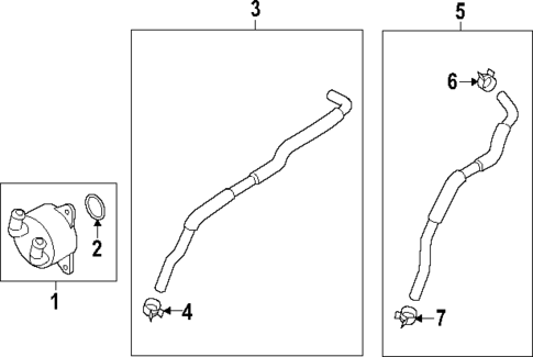 Oil Cooler for 2024 Mazda 3 #1