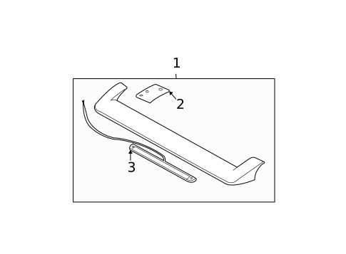 Spoiler for 2006 Volvo XC70 #0